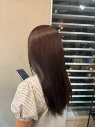 ワンカラー（ブリーチ履歴なし）