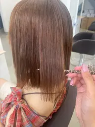 平日限定 前髪cut✂︎ + サラサラ縮毛矯正~🥣🌱