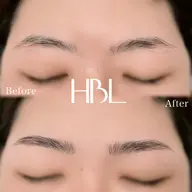 SNSで話題🪄 HBL|毛流れ矯正×眉WAX脱毛|ふんわり垢抜け美眉🪽🤍メイク仕上げ込✨