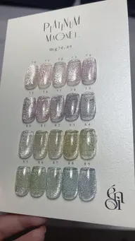 メンズネイル【ミニモ学割】マグネット、フラッシュワンカラー💍 【初回オフ無料✨】