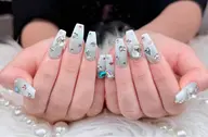 VIP.2🎐【夏向きSALE9800円】🎐自爪・フィルインOK10本アートやり放題💅✨パーツつけ放題❤️🔥