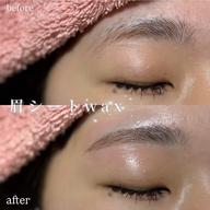 ☆美眉☆アイブロウシートwax (メイク付) ¥3,500