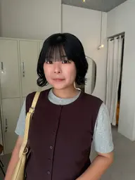 ボブカット +ニュアンスパーマ(ケア剤込み)