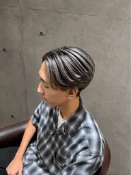 「新規限定50%off💡⠜」U26限定 メンズカット🚹+ブリーチダブルカラー✨