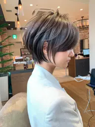 《スタンダード🍒》ショートカット+カラー+TOKIOトリートメント🫧シャンプー、ブロー付き🫧