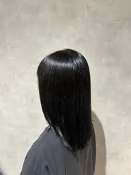 《💙 第1、3火曜口コミ限定 💙》🌟艶カラー(リタッチ)+4stepトリートメント+マイクロバブル🫧※ブリーチ無