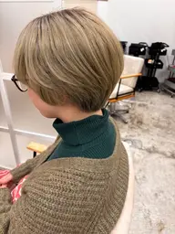 カット:ショートモデル💇🏻♀️(コタ使用🫧)🧴🤍