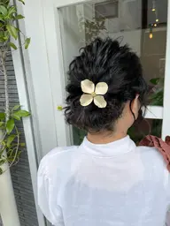 ⛓🌫結婚式やお出かけに*.+゚アレンジ🌫⛓