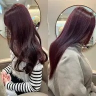 ❤️🔥暖色ヘアカラー(顔周りカット)+超音波ケアトリートメント❤️🔥