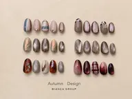 【オフあり】ハンド💅秋トレンドネイル🍁パラジェル変更可🙆🏻‍♀️