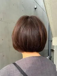 40代から60代のカットのレッスンをしております。