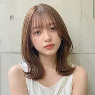 【🌱‬*人気NO.1 透明感カラー】+似合わせカット+内部補修トリートメント+プチスパ