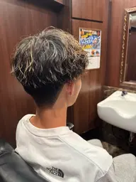 メンズカットパーマ(ツイストスパイラル)