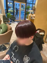 【モデル】cut+1color(ブリーチ無)