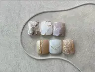 【オフなし】サンプルから選ぶフット親指アート⭐️