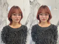 似合わせカット➕暖色カラー(ケア剤付き)➕トリートメント➕ヘアセット🍒❤️