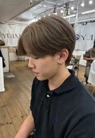 【Men'sハイトーン】ダブルカラー+カット23,500→22000