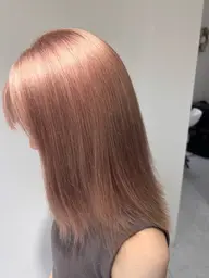 ダブルカラー(ブリーチ➕全体カラー)