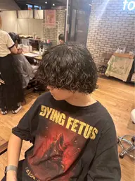 【9/2 12:00~限定】🫧メンズパーマモデル募集‼️1名様限定✨️