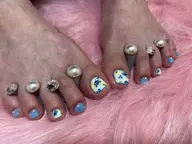 フットネイルアートし放題(オフなし)