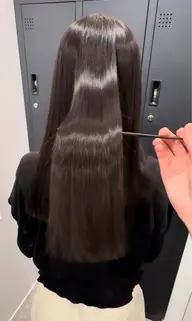 【🍄ミニモ限定🍄】🍑うねりや広がりが気になりだした方向け🍑髪質改善ストレート（縮毛矯正）🌍+カット✂️