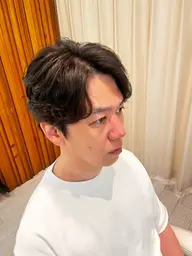 メンズカット+ワンカラー