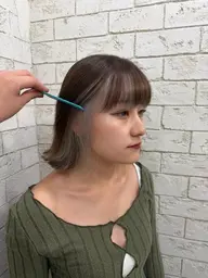 【平日限定 20:00～】顔まわりを可愛くイメチェン🎀💫イヤリングカラー➕オンカラー➕2stepトリートメント