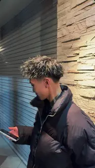 メンズカットシャンプー付き🫧