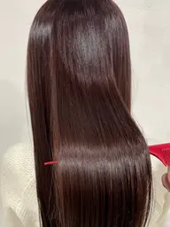 シングルカラー+高保湿トリートメント🍀✨
