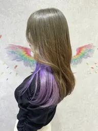 🌈✨️カット＆インナーブリーチ＆カラー＆超音波2STEPTr✨️🌈￥20000→¥11400