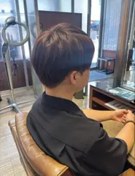 メンズカット＋ヘアカラー(ブリーチなし)