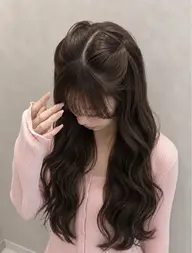 うる艶カラー✨ ➕ トリートメント🫧🩵韓国風コテ巻き仕上げ付き♩