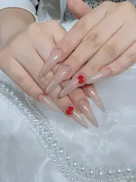 🎀アクリル長さだし10本➕シンプル🎀