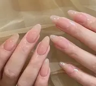 【自爪】ワンカラーorラメグラ・オフ込み・お爪の形整え・甘皮(ドライケア)込み❤︎
