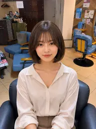 【ボブ/ショートボブ】似合わせカット✂️