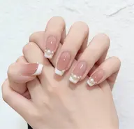 ハンドネイル フレンチ オフなし