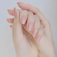 【ネイルケア】ジェルネイルができない方おススメです❣️ツヤツヤ仕上げ✨