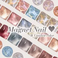 【オフ無料】水光マグネット煌めくフラッシュor淡色パステルワンカラー💅　※在庫限り　オフあり/パラジェル・長さだし別途