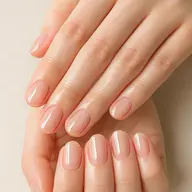 ビジネスマンやオフィスネイルに🩵クリアネイル【オフなし】