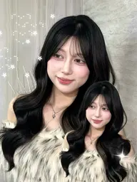 【💛🌼うる艶韓国風カラー🌼💛】人気No1🎶  1step保湿トリートメント➕仕上げスタイリング💫