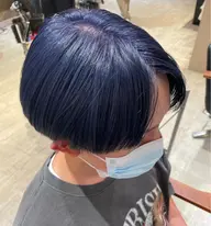 【寒色系カラー】シングルカラー(寒色)+質感調整トリートメント✨️🧊💙💎🥶🫐🐳🦋