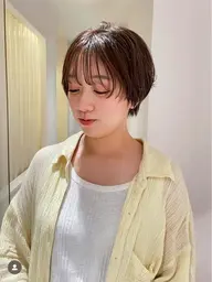 【骨格&パーソナルカラー診断付き】ショートカット＋ワンカラー