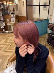 特別価格✨✨【ブリーチメニュー🌟】ブリーチリタッチ（3センチ以内）＋オンカラー🍒＋1stepトリートメント