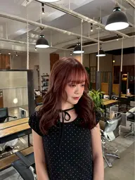 🌈ダブルカラー🌈　AVEDAカラー（ブリーチ＋onカラー）