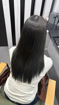 ブリーチなしのワンカラー 💗➕ Aujuaトリートメント🕊
