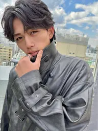 【特別モデル料金】🉐メンズパーマ(クリームパーマ)➕カット➕ケアトリートメント✨