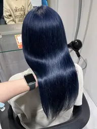 【✨ハイトーンにしたい方✨】ブリーチありダブルカラー🩵🩵✨