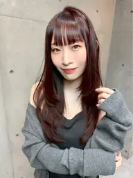 🎀平日限定🎀似合わせカット✂️+透明感カラー🫧+髪質改善トリートメント✨ ¥9,800🤍