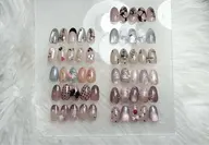 【自爪】ゴージャス 店内定額デザイン②xしっかり甘皮ケア|通常¥6,850→¥3,850