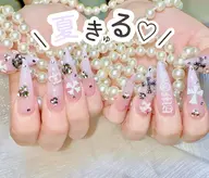人気NO.1🌸🌸チップ長さだし+10本持ち込みデザインやり放題+パーツつけ放題🌸7980